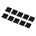 Miniatyrbillede 1 af 5: 10x Batteriholder Box Case Sort Til 4x 13,7v Black