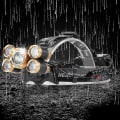 Miniatyrbild 1 av 5: Hhcx-led Headlamp 5*t6 High Power Lantern Head Lamp Waterproof Led Headlight Flashlight |headlamps