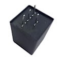 Miniatyrbillede 3 af 3: Bil 4-stifter LED-blinkrelä Fix Hyper Flash Blinkers Decoder Equalizer (svart)