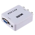 Pikkukuva 4 / 5: Av-Vga-sovitin Hdmi 480p Av Rca-PC Vga-sovitin