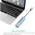 Pikkukuva 5 / 5: USB 3.0 - Ethernet -sovitin, 3-porttinen USB 3.0 -keskitin Rj45 10/100/1000
