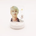 Miniatyrbild 1 av 10: BTS Bangtan Boys LED Night Light Board 7 printed medlemsfoto present till flicka Heminredning Jin