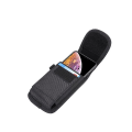 Miniatyrbilde 1 av 5: 4,7 tommers universell vertikal midjeveske i nylonstoff for Iphone X og Iphone 8, Galaxy S6, Redmi 3 (svart)