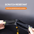 Miniatyrbild 4 av 5: 3 Meters Carbon Fiber Pattern Tape Car Door Bumper Edge Guards Protection Single-sided Strip Self-adhesive 3cm