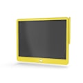 Miniatyrbillede 1 af 5: Lcd skrivetablet 15 tommer farverig skærm tegneblok, doodle og skriblerplader til børn Yellow