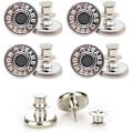 Miniatyrbild 1 av 3: 4 Pcs Jean Button Pins For Jeans,adjustable Jeans Button Pins