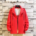 Miniatyrbillede 5 af 5: Jakke Herre Plus Size 6xl 7xl 8xl Forår Efterår Tynd Windbreaker Herre hætte