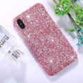 Miniatyrbild 1 av 4: För Iphone X Colorful Paljetter Paste Protective Back Cover Case (rosa)
