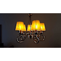 Miniatyrbillede 2 af 4: 12cm Modern Lace Pendant Lamp Shade billede farve-10 picture color-10