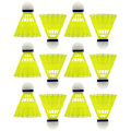 Pikkukuva 1 / 2: Sininen 12kpl/ set Sulkapallopallot Kuntosali Urheilutarvikkeet Yellow