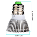 Miniatyrbild 2 av 4: 18w odlingslampor, led odlingslampor för inomhusväxter, odlingslampa för inomhusträdgård Växthus ekologiska och hydroponiska växter Full Spectrum (e27 18leds
