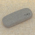 Miniatyrbillede 3 af 3: 4-pak Hard Shell Eyeglasses Case Protector Linned Stof Stor Brille Case Kortfattet