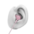 Pikkukuva 4 / 5: Langalliset nappikuulokkeet In-ear kuulokkeet Kuulokkeet Memory foam kaapeli