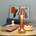 Miniatyrbilde 3 av 5: Touch Sensor Bar oppladbare bordlamper (gyldne) Brown C