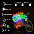 Pikkukuva 2 / 5: Solar String Lights, 100 LEDs 12m Outdoor ja Indoor Color String Lights