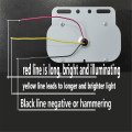 Miniatyrbillede 3 af 5: 24v led advarselslampe bil lastbil side markeringslys Bil ekstern signal indikator lampe advarsel baglys Ivory