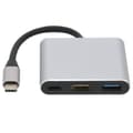 Miniatyrbilde 6 av 8: 3 i 1 TypeC Docking Station TypeC til HD Multimedia Interface USB 3.0/TypeC Adapter