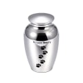 Miniatyrbilde 1 av 5: Minnesmerke av aluminiumslegering til kjæledyrkisteurne – liten suvenirurne S Urne 70x45 mm B S Urn 70x45mm B