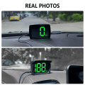 Miniatyrbilde 3 av 5: Led Digital Speedometer For Bil, Bil Digital Speed ​​Mph Universal Usb Plug