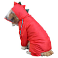 Miniatyrbillede 1 af 5: Söt regnjacka for hundar for store, medelstora og små hundkläder Red M