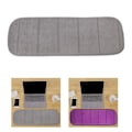 Miniatyrbild 3 av 5: 7,9 x 23,6 tum Memory Foam Laptop Handled Armbågsskydd Andas Antigrå
