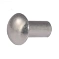 Miniatyrbild 3 av 3: Aluminiumlegering Solid Runt Huvud Självpluggande Nit B067 10mm 10mm
