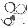 Halsmikrofon Headset med U94 PTT til 3,5 mm mobiltelefon