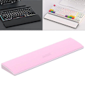 Miniatyrbillede 4 af 5: Pu Keyboard Håndledsstøtte Pad Håndledsstøtte Hånd Palm 61-tast Pink