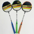 Miniatyrbilde 2 av 5: 2stk Sportsbadmintonracket Sklisikkert håndtak Racket for utendørs spill Blue