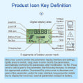Miniatyrbild 5 av 5: 100a Mppt Oar Charge Cont 12/24v Auto Focu Oar Pane Cont Battery Inteigent Reguator With 4 Output Adjutabe Parameter Cd Di 100A