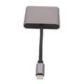 USB C til Dobbelt HD Multimedia Interface Adapter Professionel 2 i 1 4K 30HZ Plug and Play USB 3.0 Dockingstation til Mobiltelefoner Laptop