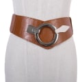 Miniatyrbilde 2 av 3: 1 Stk Damemote Vintage Bred Elastisk Stretch midjebelte Med