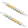 Miniatyrbilde 1 av 4: R7s 118 mm dimbar LED-pære, 10w ekvivalent 80w halogenpære, kaldhvit