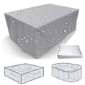 Pikkukuva 2 / 4: 70+ kokoa Vedenpitävä ulkoterassi Puutarhakalusteiden päälliset Rain Snow Tuolinpäälliset 330X220x90cm