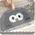 Miniatyrbilde 2 av 3: Søt badeteppe Badematte 17,7" X 29,5" sklisikkert, mykt Er-teppe Owl