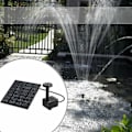 Miniatyrbillede 4 af 5: Solar Fountain Vandpumpe Power Panel Fountain Pool Havevanding 200l/t