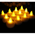 Miniatyrbilde 2 av 4: 12stk Led Flytelys Flammeløse Telys Vanntett Lyslampe Til Bryllupsfest Spa Yellow