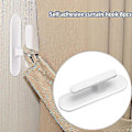 Miniatyrbillede 2 af 3: 8 stk Home Blind Cord Holder Selvklæbende Gardinkroge String Wrap Cleat Tool