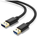 Pikkukuva 1 / 4: USB 3.0 A uroskaapeli 3 jalkaa, USB USB kaapeli USB uros uros kaapeli