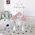 Miniatyrbild 5 av 5: Woven Rainbow Hanging R Macrame Tofs R