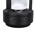 Miniatyrbillede 4 af 5: Trådløs LED Skrivebordslampe med Krystalskærm, 16 Farvetemperaturer, Fjernbetjening & Touch-kontrol, Dæmpbar, Sort