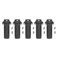 Slidstærk plastbælteklips til Kenwood TK3207 TK2207 TK3207G TK2207G (5 stk)