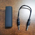 Miniatyrbillede 4 af 5: 3,5 mm Aux Audio Noise Filter Eliminer til bilstereo hjemmestereo Black