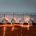 Pikkukuva 1 / 5: Ramadan Eid String Light Lämmin valkoinen Tunnelma Eid Lyhdyt Valot Muslimi Lamp Sisustus Kotijuhlalahja ZYCY03