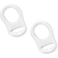 Miniatyrbillede 1 af 5: 2 Stk Silikonering Adapter, Sutteclips Adapter, til Sut