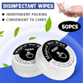 Miniatyrbild 2 av 5: 50 st Hand Pops Handdukar, komprimerad handduk, ansiktshandduk, engångspress Desinfektion våt handduk Innehåller 300 ml Xinda 3Sets