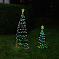 Pikkukuva 1 / 4: Joulukuusi Solar Light Xmas Party nurmikon lampun koristelu värikäs Colorful