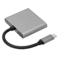 Miniatyrbillede 8 af 8: TypeC til High Definition Multimedia Interface Hub 2i1 Dockingstation 4K Konverter Adapter