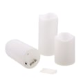 Miniatyrbild 5 av 5: 3-pack LED flimrande ljus Fjärrkontroll 12 färger Flameless Wave Edge Lamp