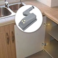 Miniatyrbilde 3 av 5: Universal Led indre hengsel Lampe Skap Induksjonslys Garderobeskap Sensorlys Soverom Kjøkkenskap Nattlampe Cold light-A 10pcs